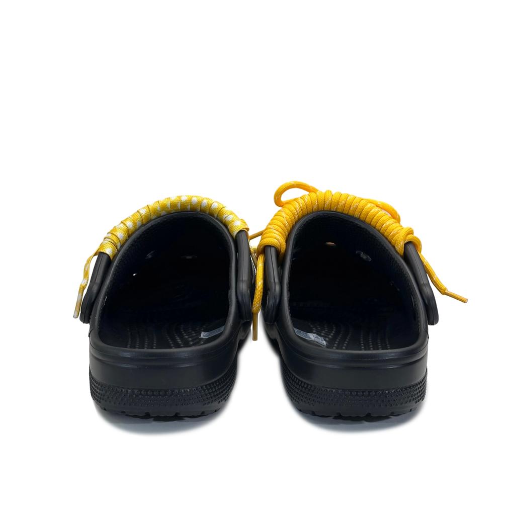 Crocs Baya EVA bow is sweet and cute casual and versatile comfortable hole shoes women's black