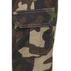 Женские брюки карго - URBAN CLASSICS - Темный камуфляж - Высокая посадка - Облегающий крой - Боковые карманы