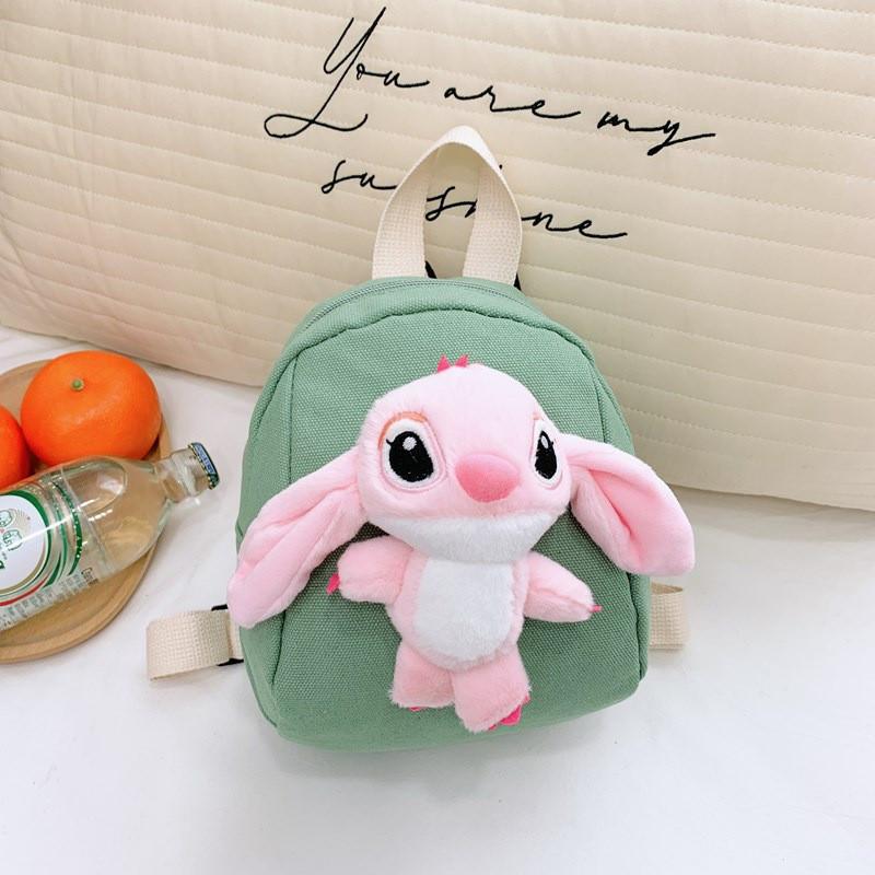 Backpack Cartoon Stitch Doll Schoolbag With Adjustable Shoulder Bags Straps