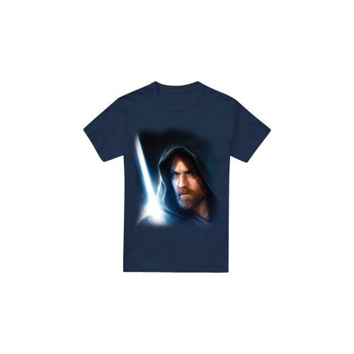 Star Wars Mens Obi Wan Kenobi Poster T-Shirt