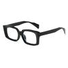 Trendy Square Sunglasses for Women Men Green Frame Blue Light Blocking Glasses Stylish Fashion Shades