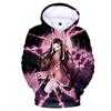 Kimetsu No Yaiba Demon Slayer Men's and Women's 3D Print Sweatshirts Casual Kids Hoodies for Boys Girls Pullover Anime Coat 6XL