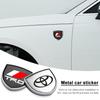 1Pcs 3D Metal Auto Door Shield Emblem Car Body Badge Sticker Styling for TRD Camry Corolla Yaris Chr Auris Avensis T25