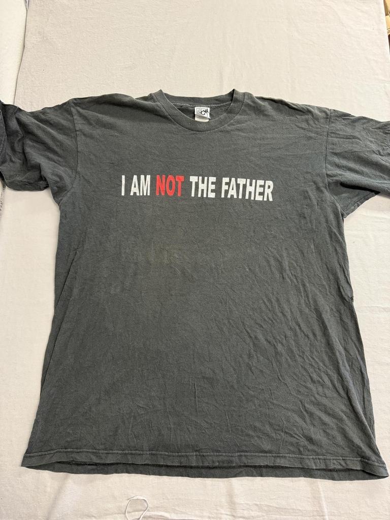 Vintage WCW Wrestling T-shirt I Am Not The Father 1998 XXL