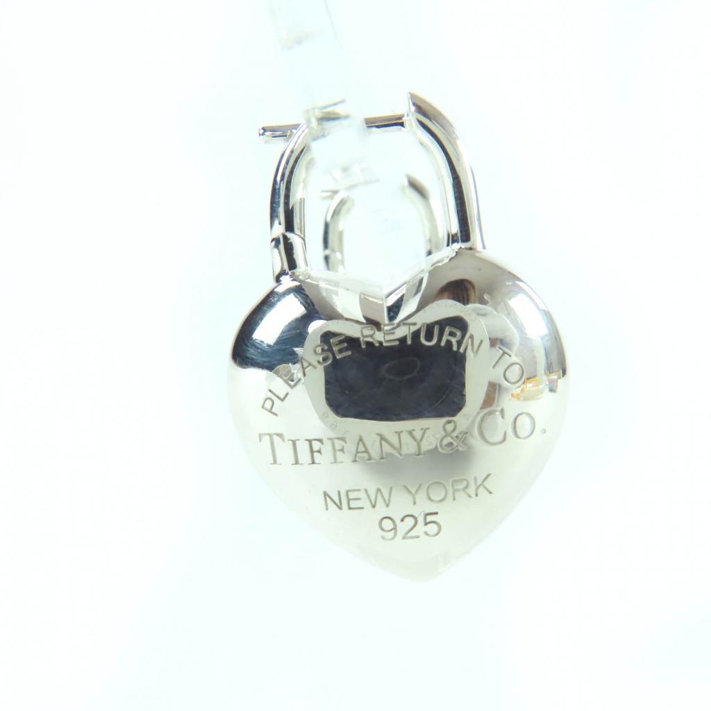 Отличный TIFFANY&Co. Вернуться в TIFFANY & Co. Серьги-сердца, средние, AG925, Б/У