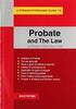 Книга Probate And The Law : A Straightforward Guide