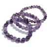 Браслеты из натурального кружева Dream Lace Amethyst Stone с бусинами для женщин, фиолетовые кристаллы, кварцевые энергетические бусины, браслет для исцеления Reiki, ювелирный подарок