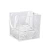 Square Laundry Basket Foldable Storage Basket New Mesh Basket