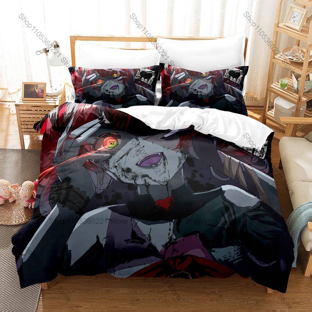 Постельное белье с принтом Personality Zombie Girl Kureiji Ollie Новый пододеяльник Наволочка Подарок для фанатов Декор спальни Аниме Декор спальни Для фаната