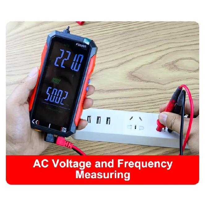 Easy to Read Easy to Operate Auto-ranging with 6000 Counts DMM Digital Multimeter Multi Tester with Voice Broadcast of Reading
