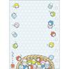 San-X Nyanyan Nyanko Soft Cover Sticker Binder SE73402 with 10 Sticker Sheets
