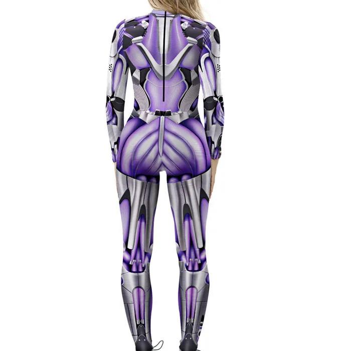 3D цифровая печать сценические костюмы для взрослых Хэллоуин мероприятия карнавал тематическая вечеринка косплей костюм ролевые игры комбинезон