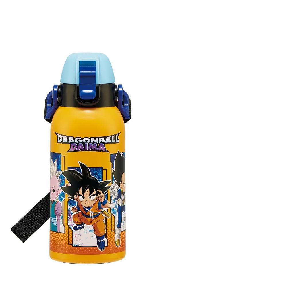 Skater Water Dragon Ball DAIMA Stainless Sports Water Kids' Bottle, 600ml, Design, Insulated, Steel, Lightweight, Bottle, Kids' Bottle, STCH6-A