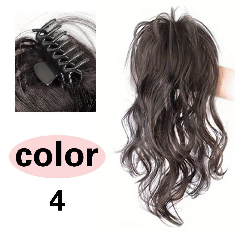 MISS WIG Синтетический хвост с когтями, длинный вьющийся волнистый хвост, зажим для наращивания волос, натуральный парик для женщин, ежедневное использование