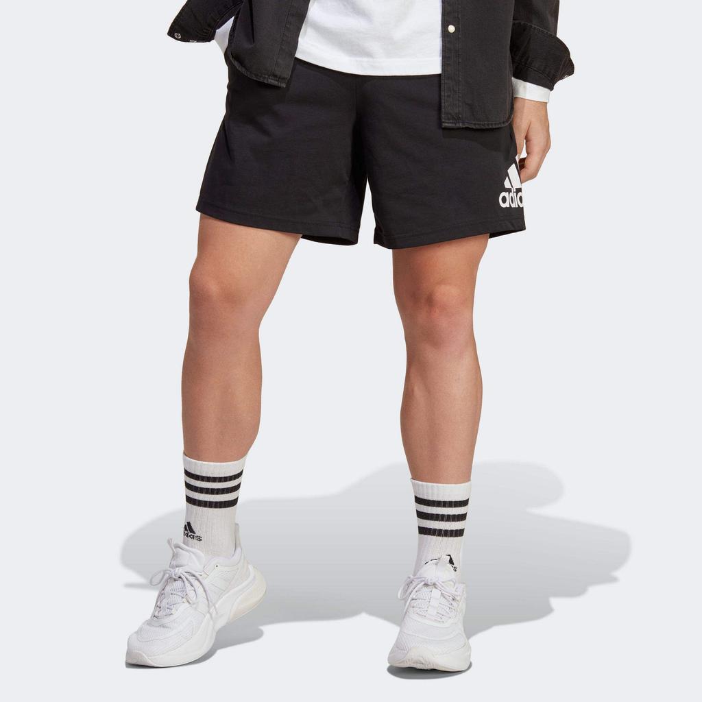 adidas Основные повседневные шорты мужские черные умеренные IC9375