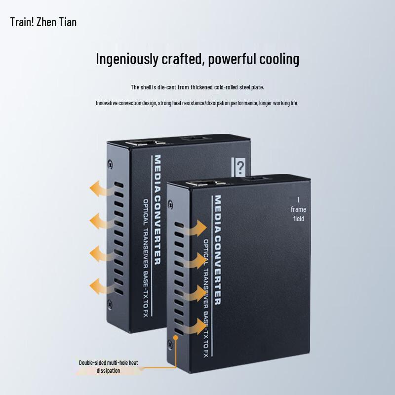 ZhenTian GNT-G2903AB-SXZN 100Mbps Single-Mode SC Fiber Transceiver