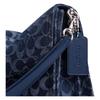 Coach Tabby 30 Silver Logo Removable Shoulder Strap Denim Tote Bag Large Women tote bag black CAN18-LHRHY