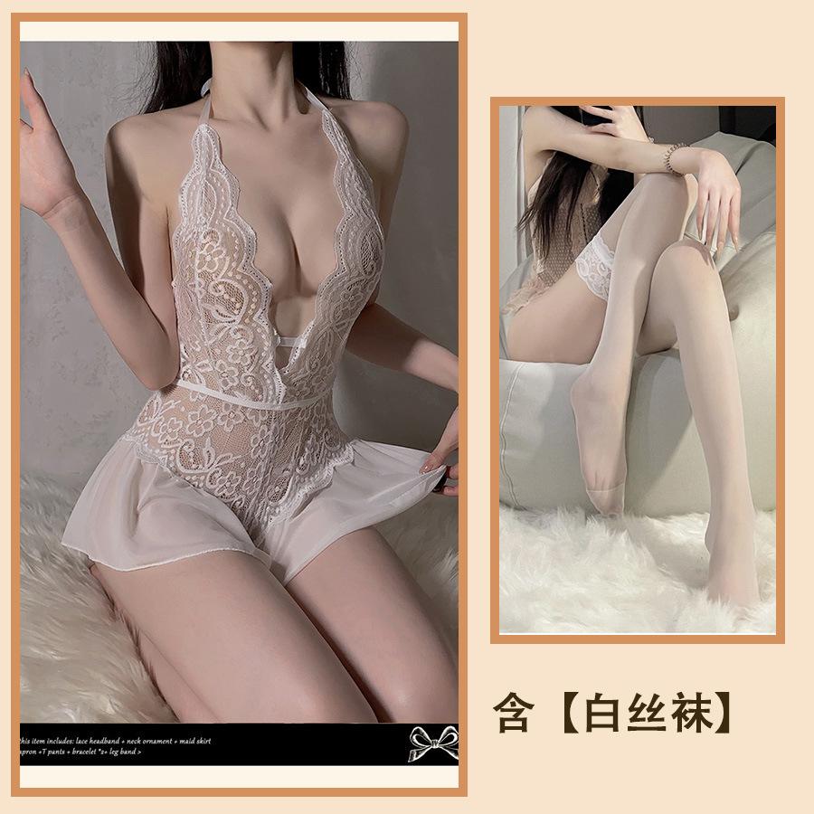 Сексуальное нижнее белье прозрачное кружево сексуальное искушение комбинезон страсть открытый файл бесплатно чистое желание костюм женщины