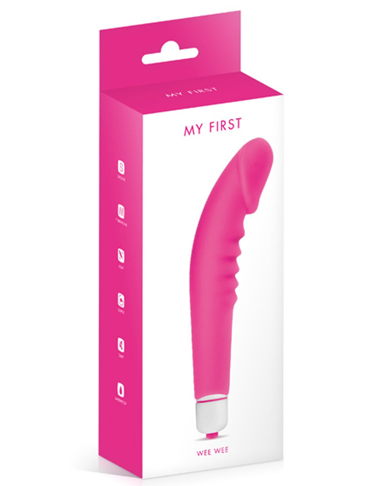 Vibromasseur Stimulateur Réaliste Point G Rose Silicone 7 Vitesses Cc5740100050