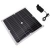 Solar Water Pump Kit 50W Solar Panel 22W Water Fountain Pump with Battery Box Timing Controller