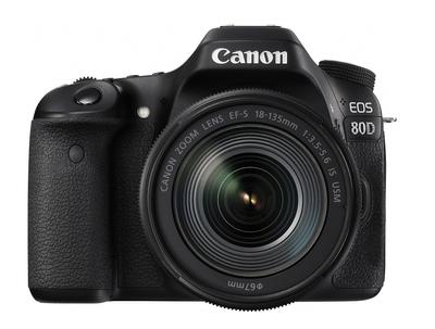 Canon Цифровая зеркальная камера EOS 80D с объективом IS USM EOS80D18135USMLK EF-S18-135mm F3.5-5.6