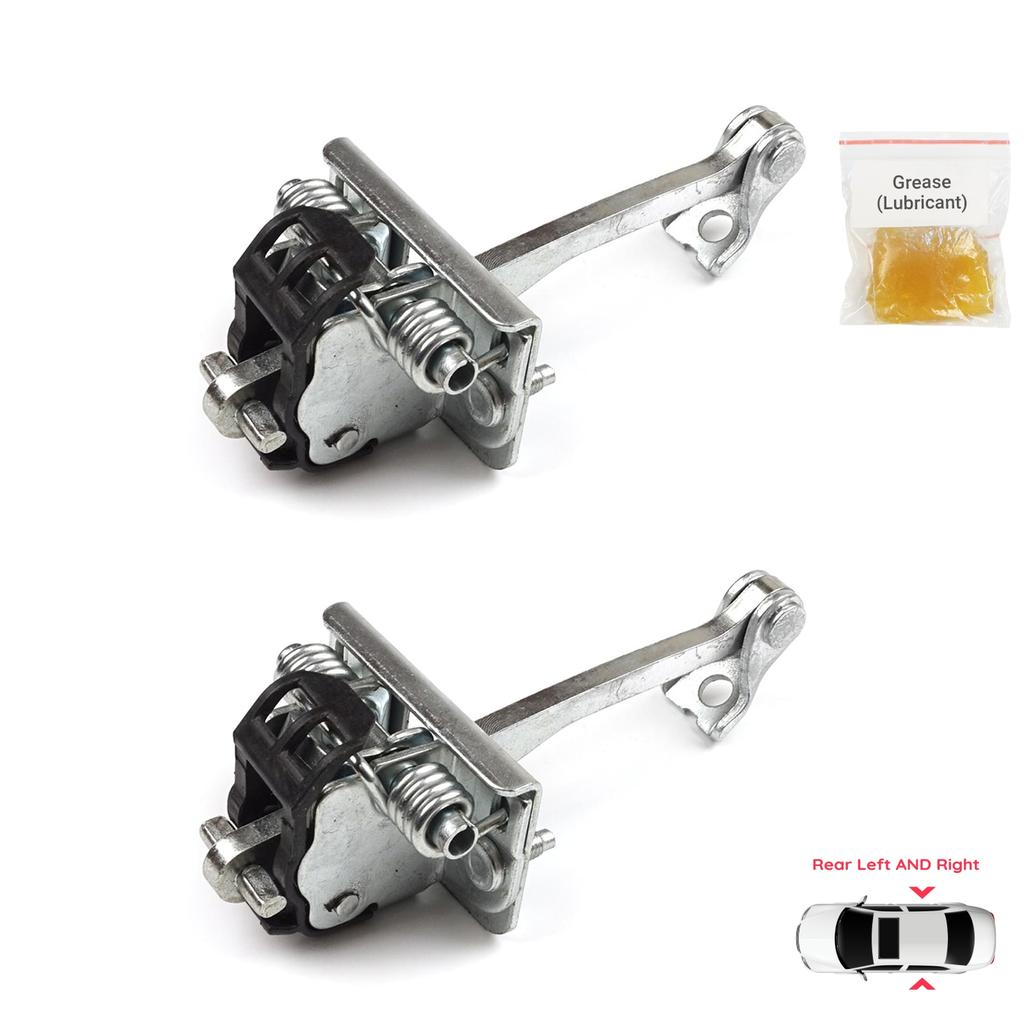 BDP825-1 2 Pieces Rear Left AND Right Door Catch Hinge Brake Stop Check Strap Limiter for Citroen C4 MK2 NC 2010-2020 DS4 MK1 NX 9181R2