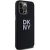 Dkny Dkhcp15Lsmcbsk Iphone 15 Pro6.1 Czarny/Black Hardcase Liquid Silicone Metal Logo
