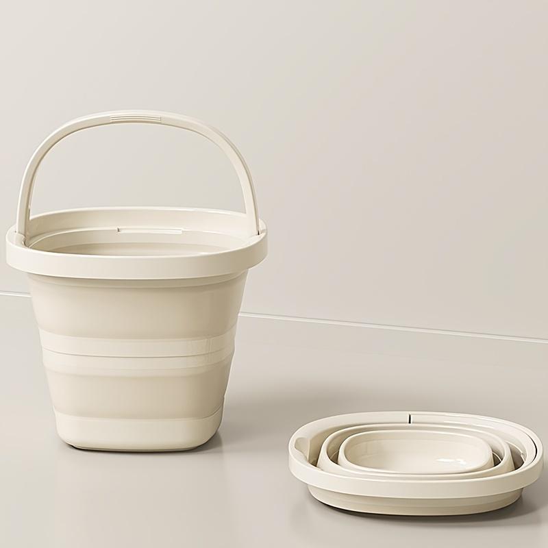 1pc Collapsible Laundry Basket - Foldable Storage Bin for Travel & Camping | Lightweight with Capacity, No Assembly Needed