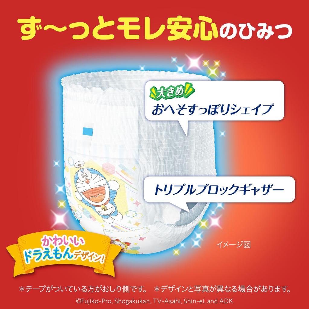 M Mamy Poko Pants Подгузники Doraemon 144 штуки x [Размер штанов] (6~13 кг) (48 3) [Элемент дела]