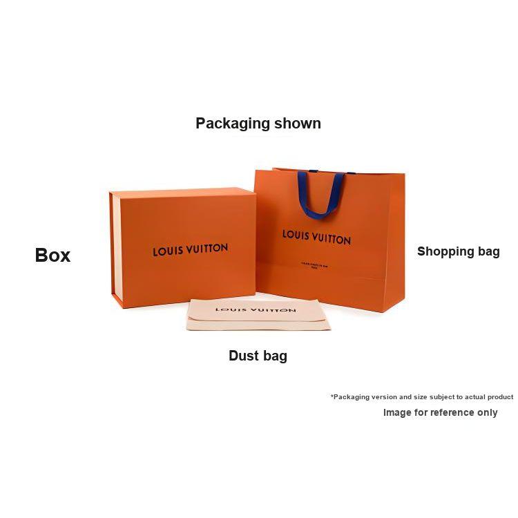 Louis Vuitton Косметичка Monogram Canvas с кожаной отделкой Женская косметичка Коричневый M83112