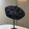 Сетчатый берет со стразами, легкая роскошь, женская летняя дышащая восьмиугольная шляпа, вышивка, бант, шляпа художника