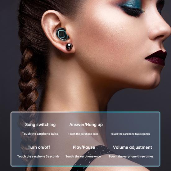 Легкие наушники M6, аккумулятор большой емкости, простая подвижная катушка