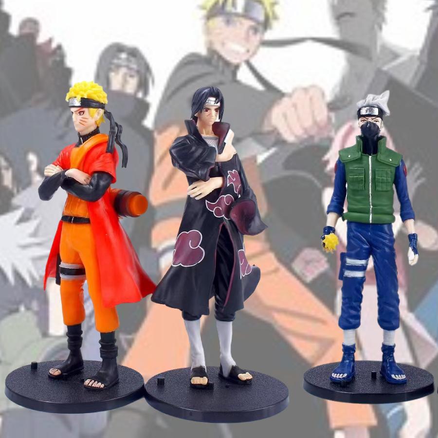 Anime Character Naruto Real Life Model Desktop Decoration Gift Pvc Material