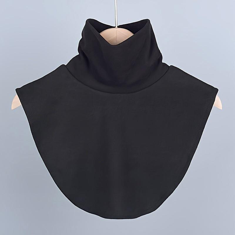 1 шт. Защита шеи Внутреннее белье Ложный воротник Мягкий Высокий воротник Декоративный воротник Шарф Накидка Приятный к коже Немецкий вельвет Теплый