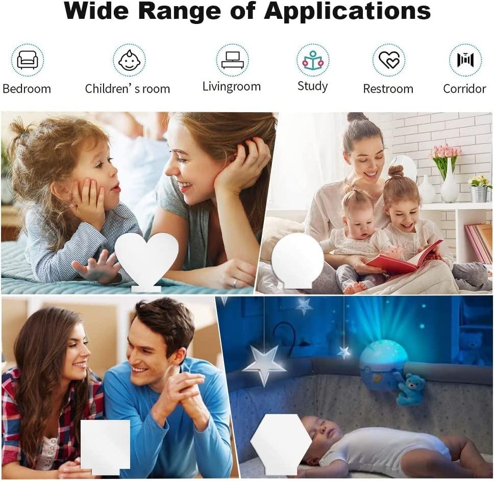 30/15/10/5 шт. Акриловая панель-вывеска, 2 мм прозрачный лист оргстекла, пустая пластина из плексигласа для светодиодной основы, проект DIY, поделка для дисплея