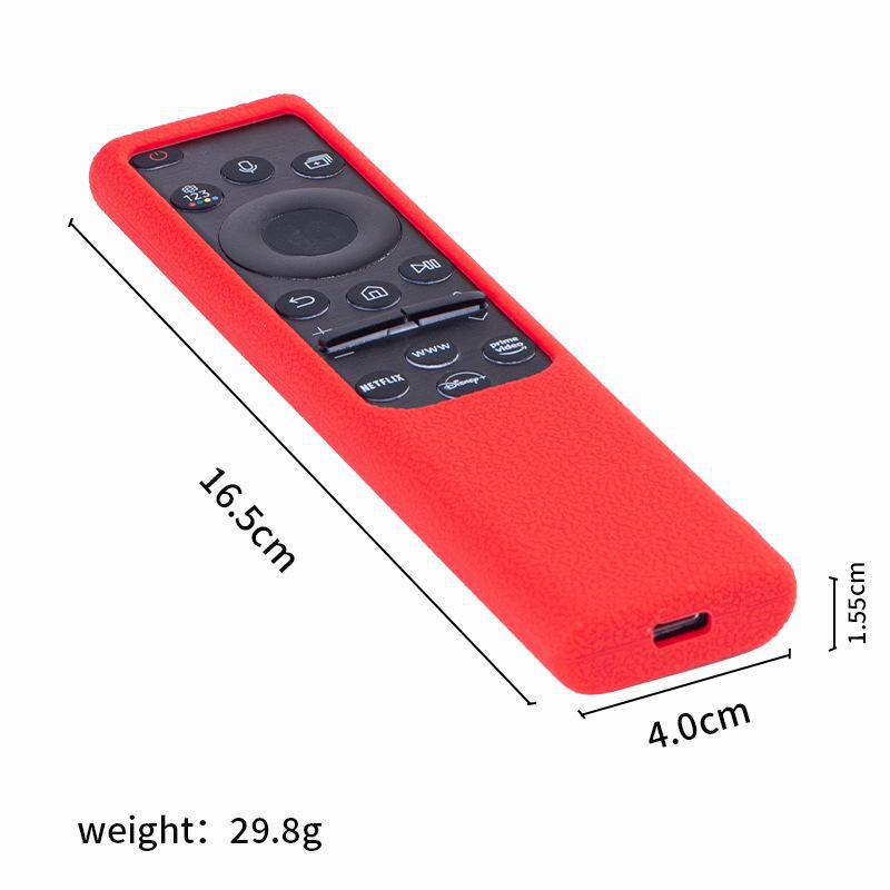 Силиконовый чехол для пульта дистанционного управления Samsung Solar Remote BN59-01385/01358D с полным покрытием и устойчивой к коррозии конструкцией
