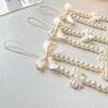 Rope Acrylic Beaded Phone Lanyard Wrist Hand Lanyard Hand Strap Mobile Phone Straps Phone Charm