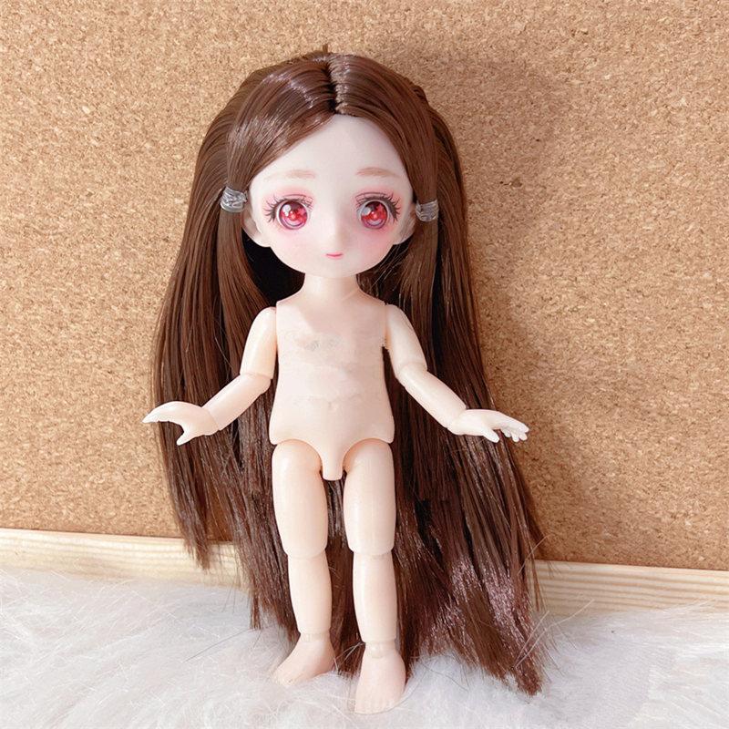 16 см 23 см Милая Аниме Кукла 1/8 BJD Многосуставная Кукла Кукла для Переодевания для Детей