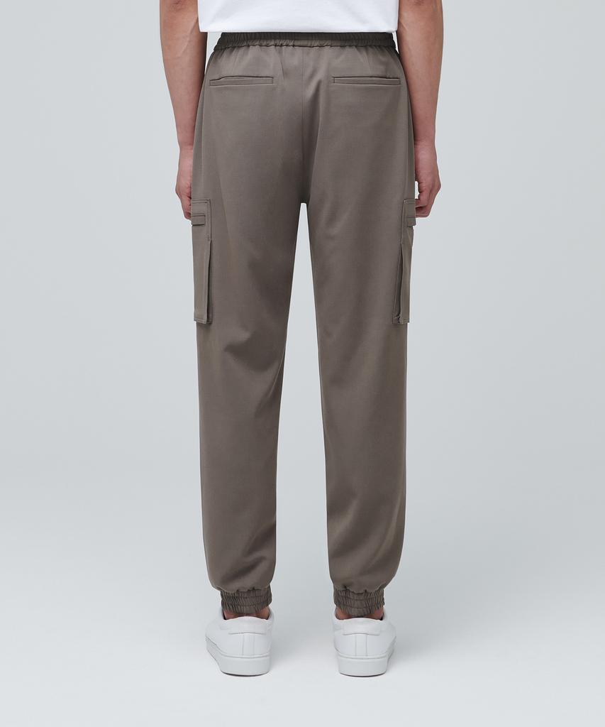 MUSINSA STANDARD Easy Elastic Cargo Jogger Slacks [Dusty Beige]