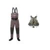Kylebooker Fishing Tackle Combo Full Kit Chest Waders,Fishing Vest