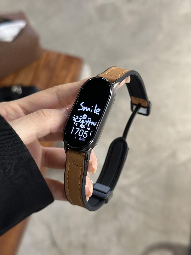 Для Xiaomi Mi Band 10 9 8 Аксессуары для браслета Магнитный браслет ремешок pulseira correas Xiaomi smart band 8 9 10 Кожаный ремешок