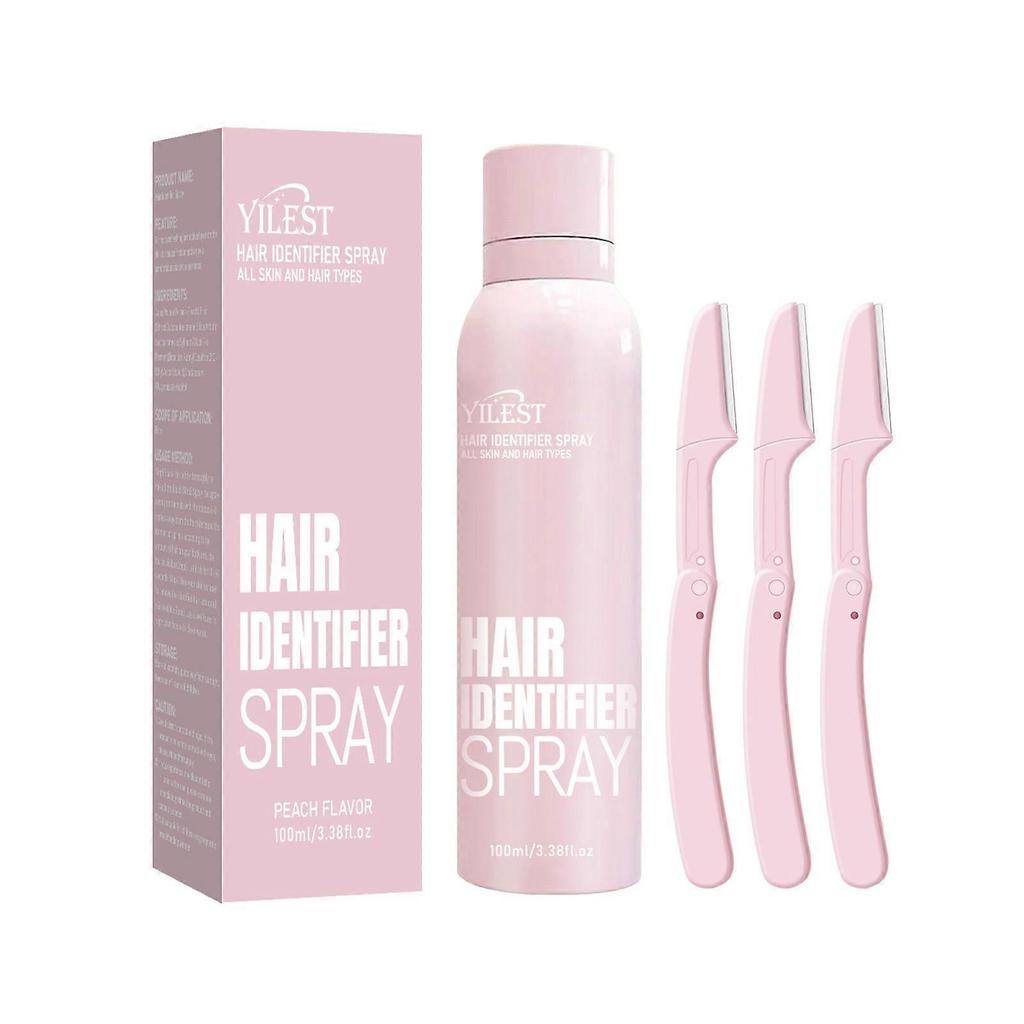 100ml Hair Identification Spray Set Facial Cleansing Softening Hair Spray Aloe