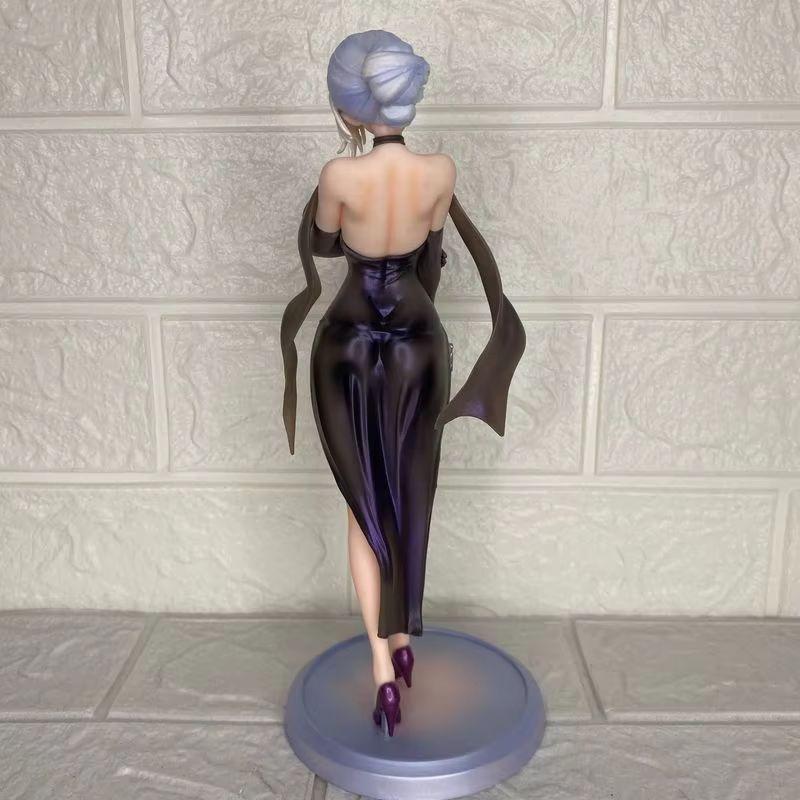 Anime Wife Figure Wife Action Figure Beautiful Dress Wife Figurine Doll Pvc Standing Model Toy Adult Collection Statue Gift 25cm