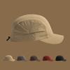 Solid Color Sun Hat Japanese Style Peaked Cap Simple Short Brim Baseball Cap  Girl