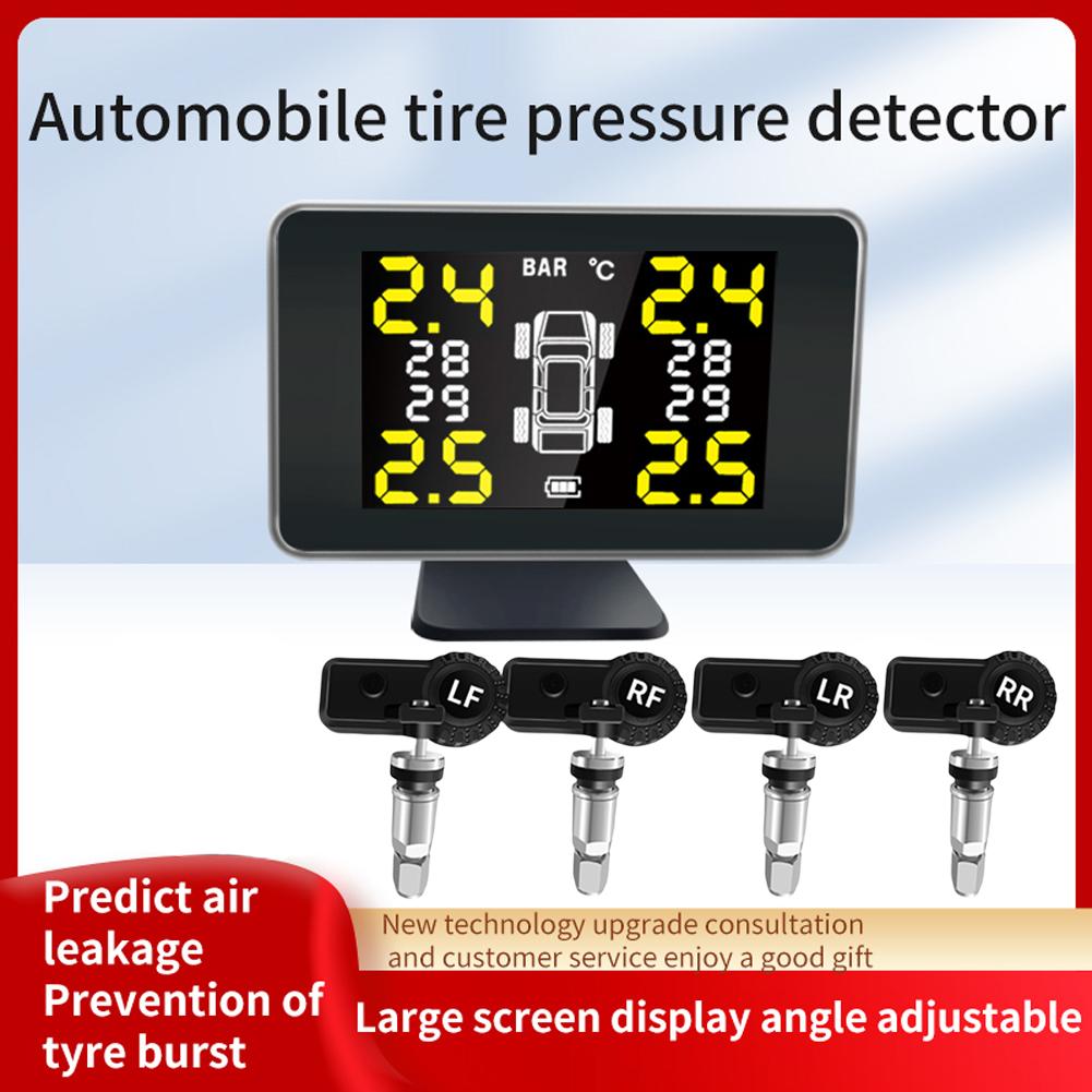 USB Tire Pressure Monitoring System Wireless TPMS Tire Pressure Monitor System for RVs Trailers Cars