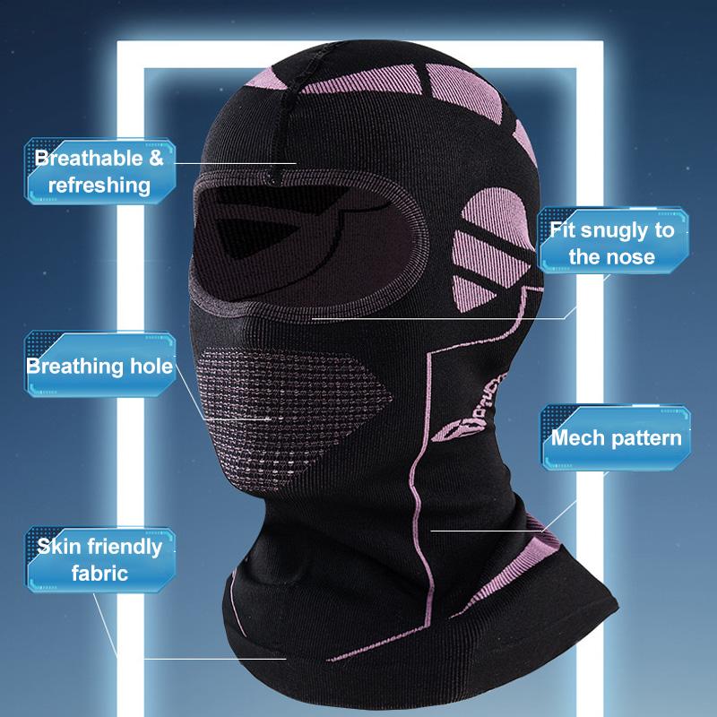 Men Women Cold-Proof Thermal Scarf Winter Ski Hat Balaclava  Face Mask Ski Cycling Hunting Head Neck Cover Helmet Liner Cap