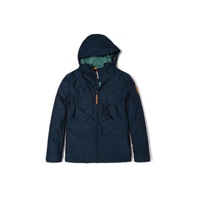 Повседневная однотонная куртка с капюшоном Мужские куртки Deep-Sapphire-Blue A61F1-433