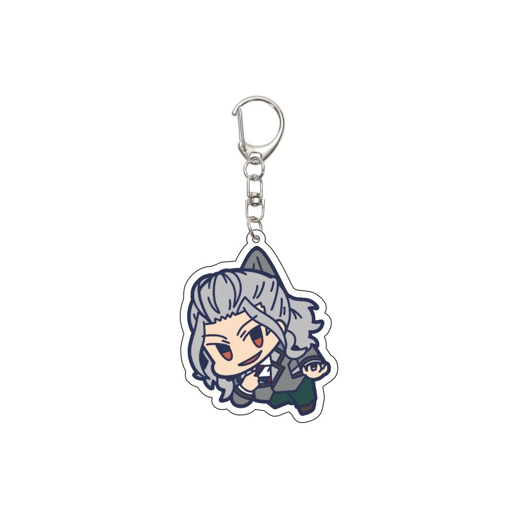 55-мм Брелок Аниме Ensemble Stars Акехоши Субару/Хидака Хокуто/Юки Макото Брелок Акриловая Модель Пластина Рождественские Подарки