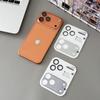 Защитная сетка на объектив камеры из закаленного стекла для iPhone 17 Pro Max 17Pro Flim Защита объектива телефона Пылезащитный Ударопрочный Аксессуары