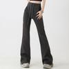 Genuine Pocket Pants Women's Autumn New Wide-leg Micro-flared Pants High Waist and Thin Straight Casual Sports Sweatpants